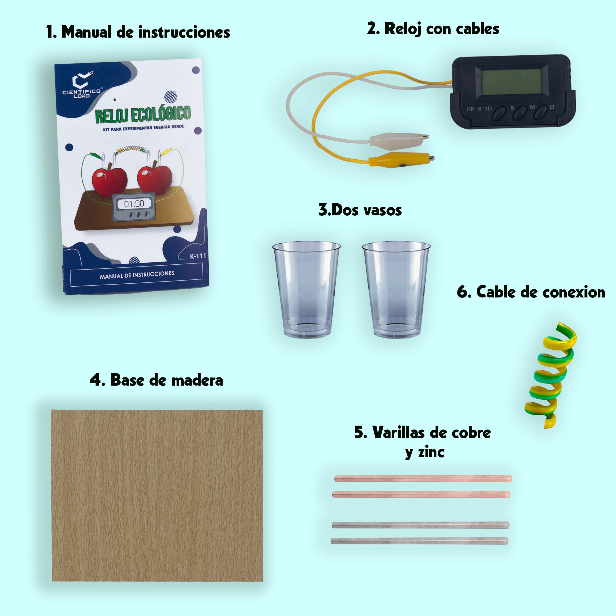 Reloj ecológico